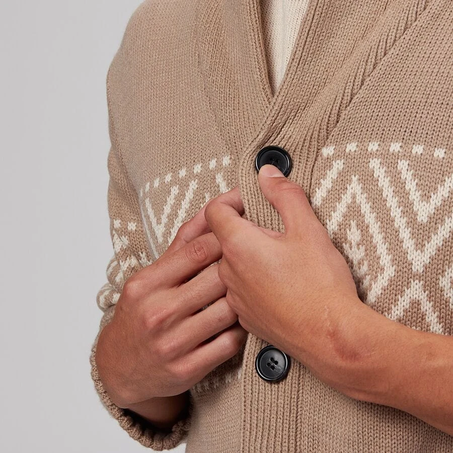 Stoic Shawl Collar Cardigan - Men's 4 Stoic Shawl Collar Cardigan - Men's - Image 4