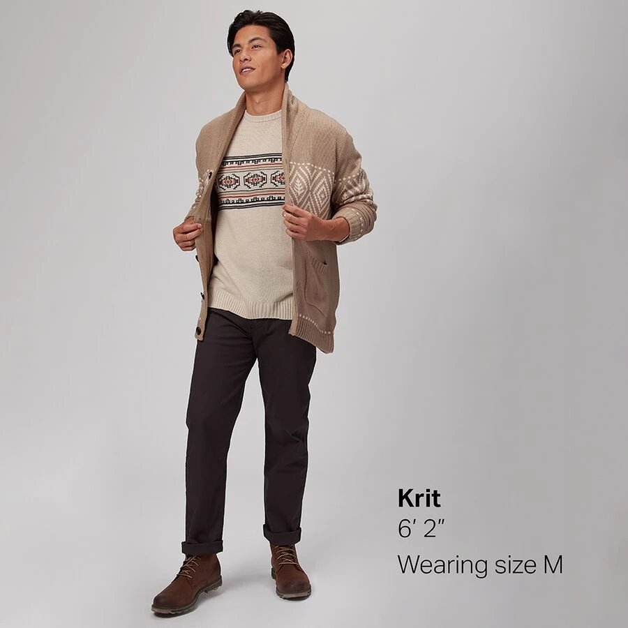 Stoic Shawl Collar Cardigan - Men's 3 Stoic Shawl Collar Cardigan - Men's - Image 3