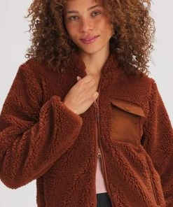 Stoic Sherpa Bomber - Women's 18 Stoic Sherpa Bomber - Women's -The Stoic Style Sales Shop TORSHE D2 22