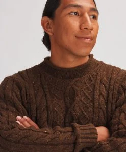 Stoic Cableknit Roll Neck Sweater - Men's 18 Stoic Cableknit Roll Neck Sweater - Men's -The Stoic Style Sales Shop TORSHE D2 26