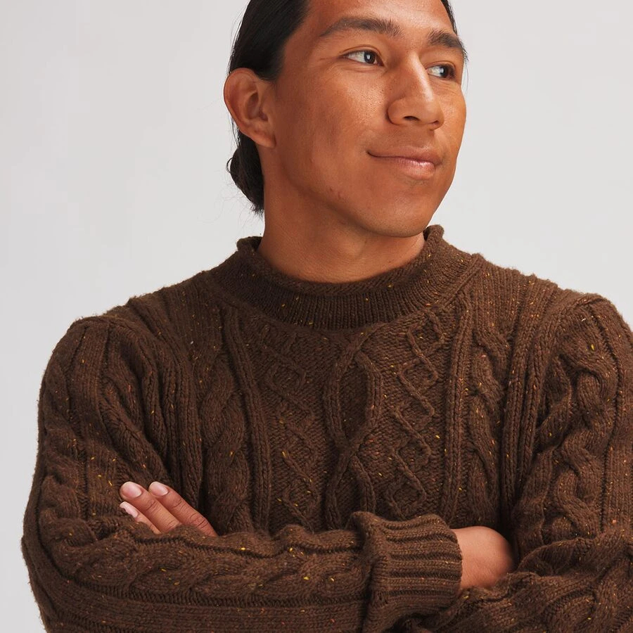 Stoic Cableknit Roll Neck Sweater - Men's 9 Stoic Cableknit Roll Neck Sweater - Men's - Image 9