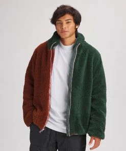 Stoic MTN Sherpa Full-Zip Jacket - Men&apos;s -The Stoic Style Sales Shop TOSHTRGRPINE