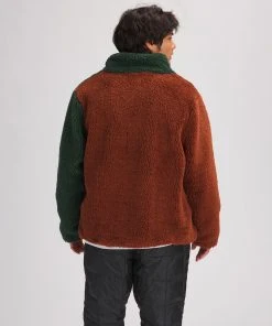 Stoic MTN Sherpa Full-Zip Jacket - Men&apos;s -The Stoic Style Sales Shop TOSHTRGRPINE D5 1